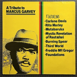 V.A. A Tribute to Marcus Garvey 英 UK LP Third World Freddie McGregor Rita Marley Mutabaruka Burning Spear Carlene Davis