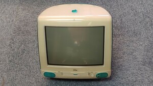 iMac G3 M4984 Apple　ボンダイブルー　ジャンク　通電不可　HDD欠品　ヒートシンク欠品　バックアップ電池液漏れ