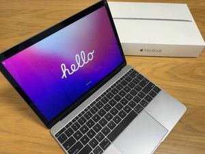 【中古動作品】 MacBook Retina 12 inch 2016 スペースグレイ A1534 1.3GHz / 8GB / 256GB / USキーボード