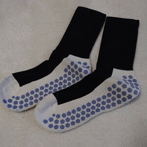 a Legria grip socks black both sides grip tu Roo socks 25-28cm