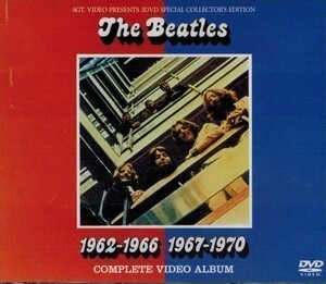 The Beatles / Promo DVD 1962-1968 Red Blue ビートルズ　赤青 プロモ 新品プレス 3DVD SGT 54曲 決定盤 輸入