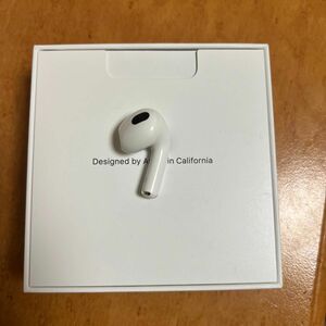 Apple Airpods 第3世代　右側　右耳　右　 アップル エアーポッズ 3rd generation MME73J