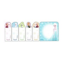 送料込 アナと雪の女王 ダイカット 付箋 スリム Series2 Ｃ 9940 アナ雪 FROZEN ふせん メモ ディズニー サンスター文具 文房具 定形_画像2