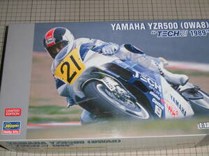 ハセガワ　　　　1/12　　限定品　　ヤマハ　YZR500　TECH21　”1989