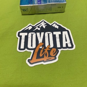 TOYOTA LIFE★TL Mountain★ ステッカー USDM トヨタライフ タコマ タンドラ ランクル FJクルーザー プラド rav4 ライズ ヤリスクロス