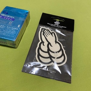 ILBドライバーズ クラブ★PRAY HANDS★エアフレッシュナー　ILB Drivers Club☆ミシュランマン☆ビバンダム☆ルノー☆プジョー☆シトロエン