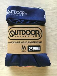 NO.4　OUTDOOR　ボクサーブリーフ2枚組　Mサイズ