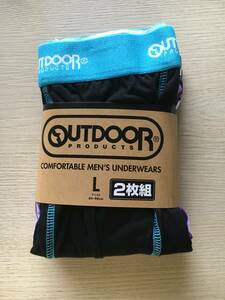 NO.38　OUTDOOR　ボクサーブリーフ2枚組　Lサイズ