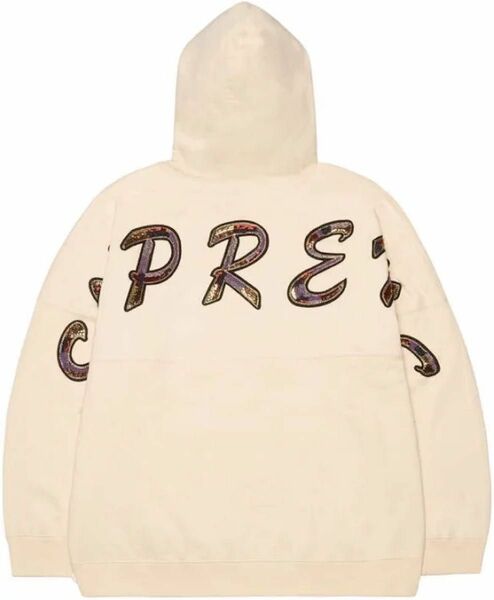 supreme Beaded Hooded Sweatshirt ナチュラル パーカー ビーディド フーディー スウェットシャツ