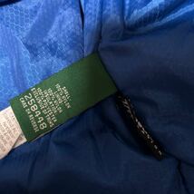 LLBean黒×青色ジャンパーコートマウンテンパーカー アウトドア ジャケット L6X/7サイズ130くらい？2wayポケットあります。登山ハイキング_画像7