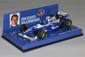 1/43 Williams Renault FW 18 / F1 1996 / Jacques Villeneuve - Minichamps