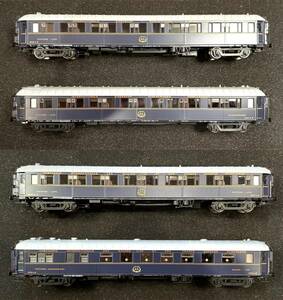 LS Models オリエント急行（CIWL Simplon Orient Express ）4両セット（PI99106 & PI99107）