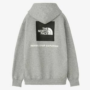 送料無料 新品 国内正規 THE NORTH FACE Back Square Logo Hoodie Mサイズ バックスクエアロゴフーディ Z ミックスグレー NT62348 パーカー