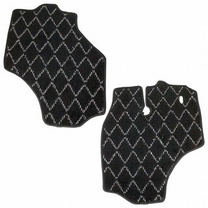 [ free shipping ] special design Carry DC51T/DD51T Heisei era 7 year 4 month ~ Heisei era 11 year 1 month driver`s seat & passenger's seat 2PCS gray / grey front floor mat diamond 