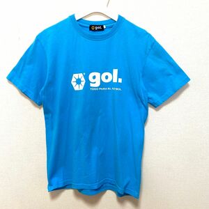 送料無料・gol ロゴTシャツ　メンズLサイズ