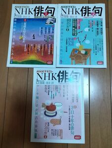 NHKテキスト NHK俳句 2021 1.2.3月号　3冊