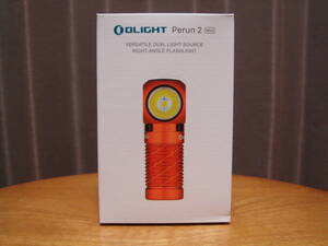 OLIGHT オーライト Perun 2 Mini ヘッドライト 1100ルーメン 懐中電灯 オレンジ