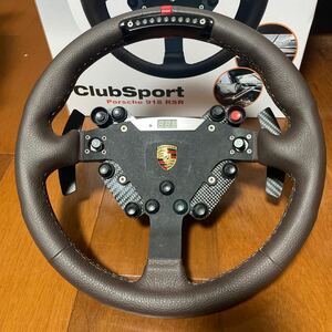 ファナテック　FANATEC ClubSport steering wheel Porsche 918 RSR 改造中古