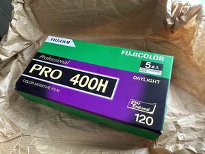 冷凍　FUJIFILM PRO 400H 120 ブローニー　5本　期限2021.01