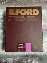 イルフォード ウォームトーン バライタ 六つ切り 10枚ほど使用　Ilford Multigrade FB Warmtone Paper (Glossy, 8 x 10" , 250 Sheets)_画像1