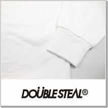 ダブルスティール DOUBLE STEAL 刺繍 長袖ポケットTシャツ 935-12100-01(WHITE)-XL ロンT カットソー_画像4
