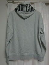 【未使用】★DC SHOSE Pullover Mens Hoodiy gray sizeL/ディーシーシューズ メンズ プルオーバーパーカー グレイ Lサイズ★_画像4