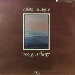 Colette Magny Et Le Groupe Dharma Avec Lino Leonardi - Visage-Village（★盤面ほぼ良品！）（二つ折りジャケット ）