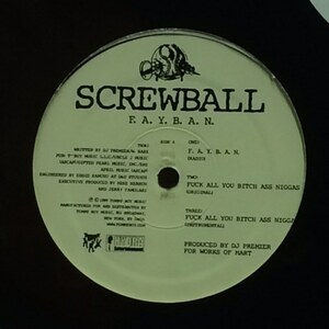 Screwball - F.A.Y.B.A.N. / Seen It All（★盤面極上品！）