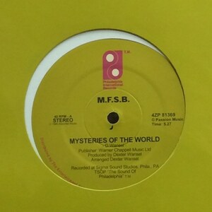 M.F.S.B. / MFSBn - Mysteries Of The World / Let's Clean Up The Ghetto（★盤面ほぼ良品！）