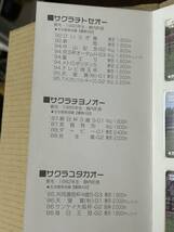 JR北海道　静内駅　未使用オレンジカード　サクラチトセオー　サクラユタカオー　サクラチヨノオー　1000円3枚　台紙付き_画像6