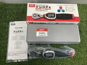 【未使用品】開封品★KTC(ケーテーシー) デジタルトルクレンチ デジラチェ GEK060-R3　IT5QD61G7B5C