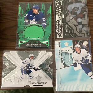 2022-23 NHL topps bowman panini upper deck SPX hockey パラレルカードセット