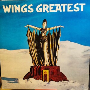 LP UKオリジナル WINGS GREATEST ウィングス ポール マッカートニー オリジナルポスター付き　ウイングス