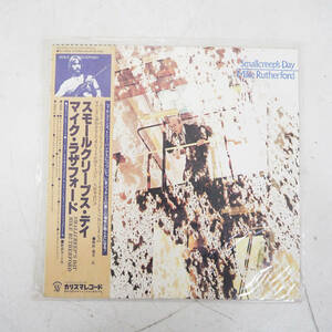 帯付 Mike Rutherford マイクラザフォード Smallcreep's Day スモールクリープスデイ RJ-7652 レコード LP カリスマレコード K3938