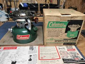 Coleman　502 パテペン　1965年10月製造