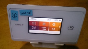 値下げ！ポケットwifi UQmobile WX06 Speed wifi NEXT WIMAX2+ 白 SIMフリー (4)