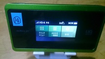 値下げ！ポケットwifi UQmobile WX06 Speed wifi NEXT WIMAX2+ 緑 SIMフリー (14)_画像1