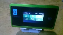 値下げ！ポケットwifi UQmobile WX06 Speed wifi NEXT WIMAX2+ 緑 SIMフリー (16)_画像1