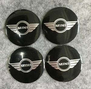 MINI ミニ BMW ホイール センターキャップシール 56.5ｍｍ 4枚セット アルミ製 カーステッカー 自動車 ●148番