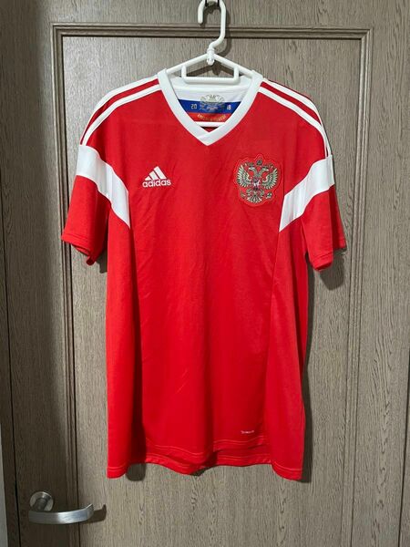 サッカー ロシア代表 ユニフォーム Lサイズ adidas アディダス