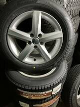 新品2022年製造BS現行VRX3 185/65R15+VW純正PCD100-5H新型ポロPOLO用ハブ57.1mm R13球面座(M14純正ボルト用)アウディA1にも代用 手渡可岐阜_画像2