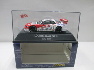 新品　1/43　エブロ　GT-R　JGTC　2000　LOCTITE　絶版