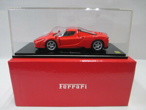 新品　1/43　京商　フェラーリ　エンツォ　ENZO　ロッソ　スクーデリア　レッド　絶版