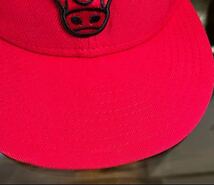 New Era ニューエラ キャップ 7 3/8 シカゴブルズ Chicago BULLS_画像6