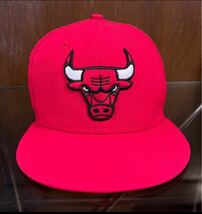 New Era ニューエラ キャップ 7 3/8 シカゴブルズ Chicago BULLS_画像1