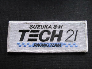 ◆◆ 美品 当時物 ワッペン 未使用　TECH 21 テック21 資生堂 鈴鹿8H YAMAHA ◆◆　