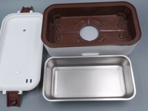 おひとり様お弁当箱炊飯器 トラベルマルチクッカー 弁当箱型 炊飯器_画像3