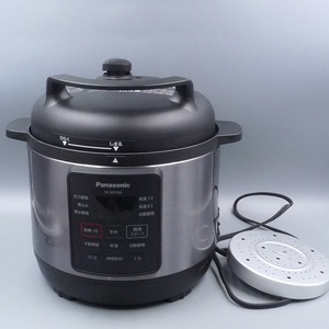 パナソニック 電気圧力鍋 3L 圧力/低温/無水/煮込/自動調理 温度過昇防止機能 SR-MP300 炊飯器