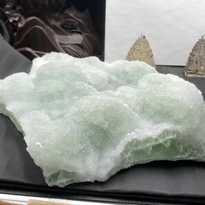 【閉山品】江西省産 フローライト と 水晶 の 共生 原石 約2.6kg 0116