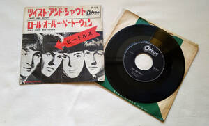 【再生確認済★EP】THE BEATLES/ビートルズ『TWIST AND SHOUT/ROLL OVER BEETHOVEN』Odeon/OR-1078■EPレコード/ツイスト＆シャウト■